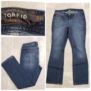 Torrid premium boot cut jeans